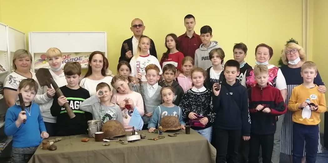 Поисковики выступили перед воспитанниками воскресной школы