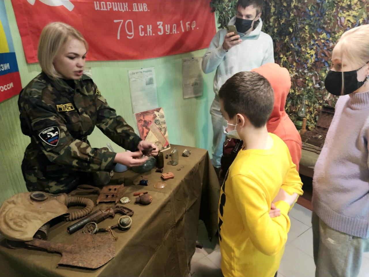 В Томске прошла выставка, посвященная 166-ой дивизии